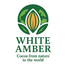 White Amber logo