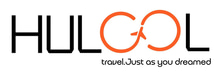 Hulool . Travel justa s you dreamed logo