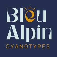 Bleu Alpin Cyanotypes - la nature immortalisée chez vous logo
