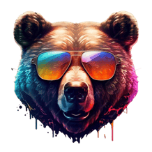 vibing bear logo