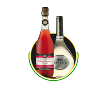 a bottle of wine from europe - hibrandify images