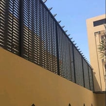 سواتر PVC بني حوش فلة في حي طيبة