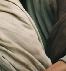 Jesús cargando a niño