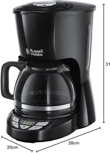 cafetera de goteo russell hobbs cafetera russell hobbs textures plus cafetera russell hobbs