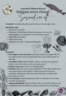 Tuurakuu Täiskuu Rituaal Salajase Soovi Rituaal Soul Sisters Tarot