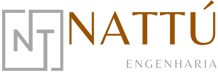 Logo completa da Nattú Engenharia