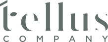 Logotipo de Tellus Company en color verde