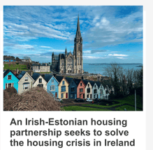 Estonian World article on Estonian Irish Housing Partnership