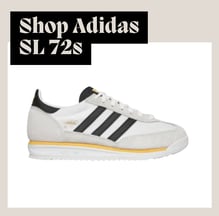 An image of Adidas SL 72 sneakers, with the text "Shop Adidas Sl 72s"