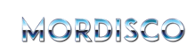 a logo for mordiscoo, a company that sells for the first time