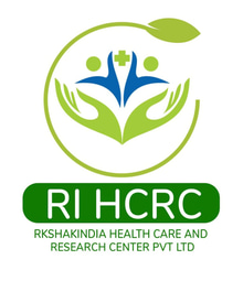 Rakshak India Health care  logo