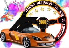 Escuela de manejo, el arte de conducir logo