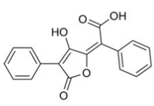 Molécule lichénique – Acide pulvinique