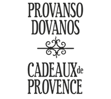 a sign that says, Provanso Dovanos - Cadeaux de Provence