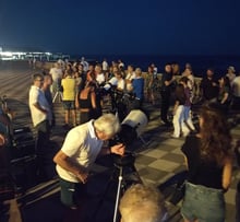Terrazza Mascagni Livorno: Evento astronomico molto partecipato dai cittadini livornesi e turisti.