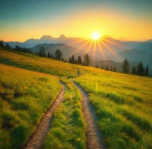 Breathe Balance Vision - A trail leading to peace