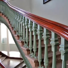 Escalier du Petit Séminaire de Québec.