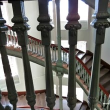 Escalier du Petit Séminaire de Québec.