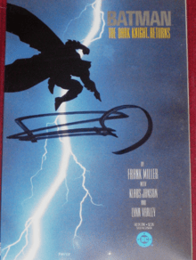 Frank Miller batman the dark knight dc comics
