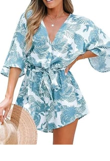 Cupshe Print Romper