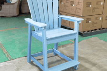 HDPE bar stools