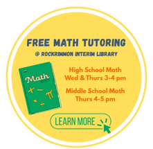 Free Math Tutoring for 6-12 graders Learn More
