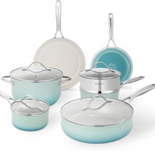 ceramic pots and pan set
