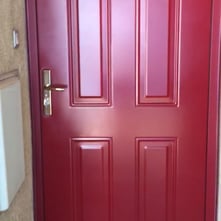 renovation porte apres etentative de cambriolage changement couleur menuiseries