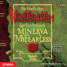 Buchcover Hörbuch Die fabelhaften Monsterakten der furchtlosen Minerva McFearless von Ahmed Zappa