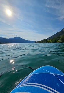 Laura Niepold SUP Wolfgangsee