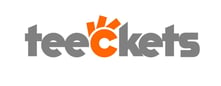 A logo for a company called teeckets.