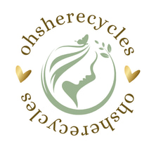 Oh She recycles logo