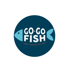 GO GO FISH logo