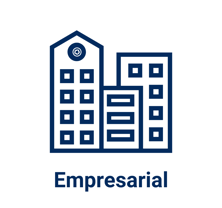 Icono de seguro empresarial