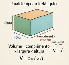 volume paralelepipedo