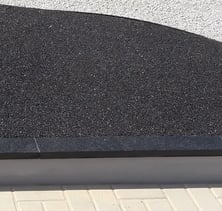 akmens borteliai ir kapo užpildymas akmens skalda