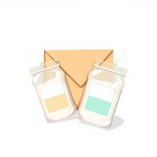 Versandkit zu Muttermilchschmuck oder Muttermilch Bilder