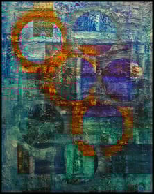 The Landfall Acrylic, Oil on Canvas 90x70 cm
