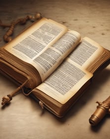 white book page on brown wooden table