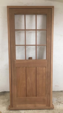 External door joinery period door hardwood