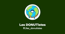 Logo des Donutistes, une planète en forme de donut