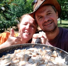 Agnès et Franck vous accueillent dans leur petit coin de paradis. 