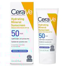 CeraVe Hydrating Mineral Sunscreen SPF 50