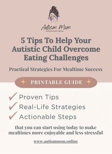 Tips to help child with autism overcome eating challenges