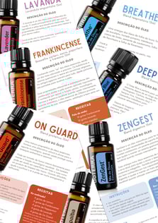 folhetos cards oleos essenciais doterra