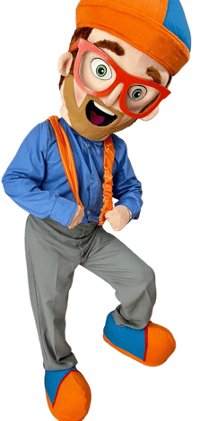 fabricacion de botargas para espectaculos infantiles de blippi