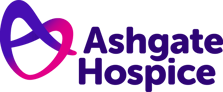 a logo for ashgate hospice