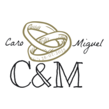 Caro y Miguel logo