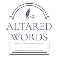Altared Words logo