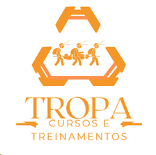 Tropa curso e treinamentos logo